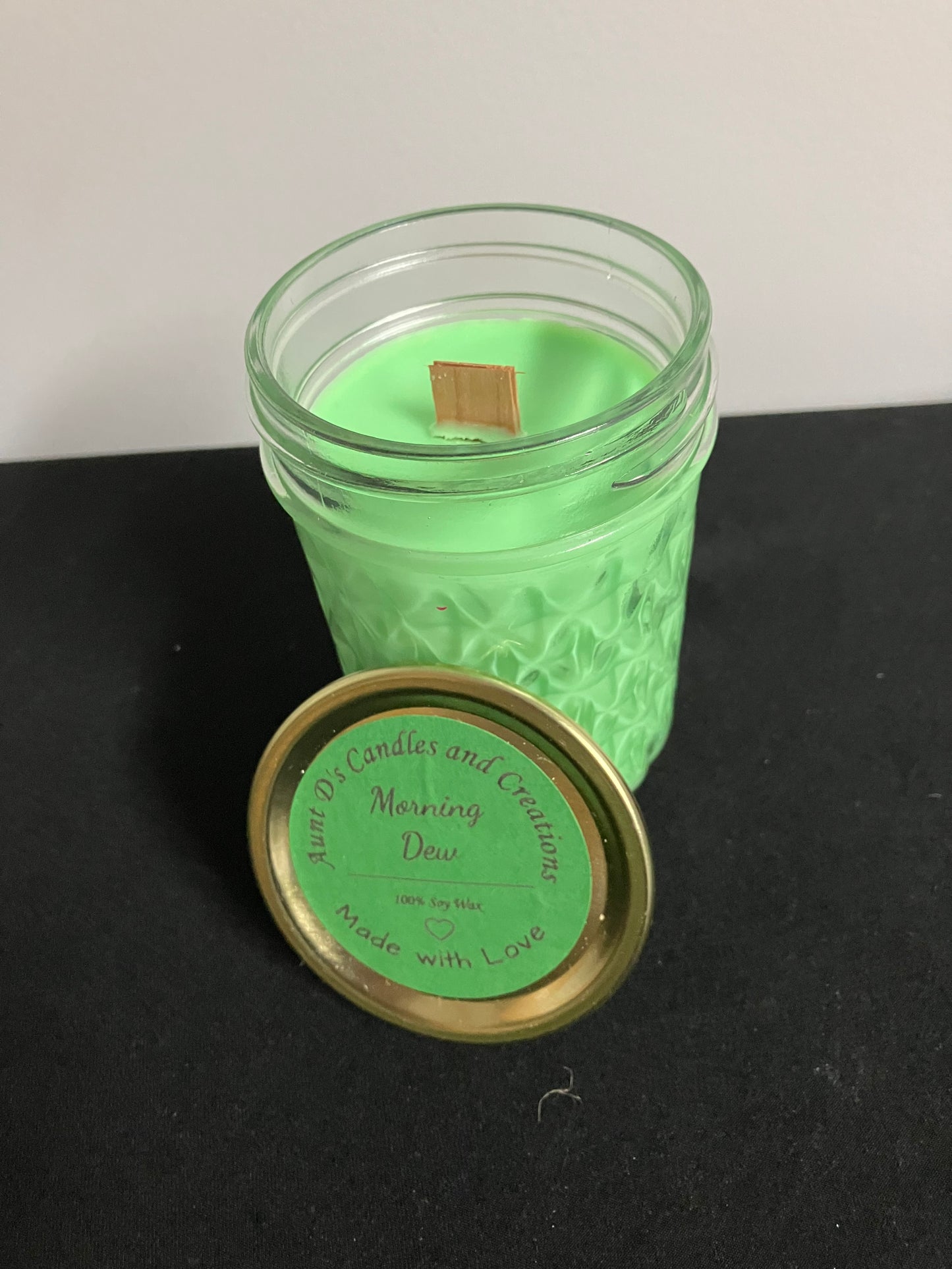 Morning dew scented candle